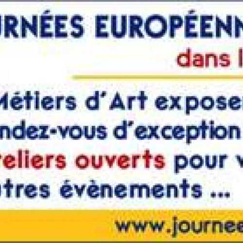 SENS JOURNEES EUROPEENNES DES METIERS D ART