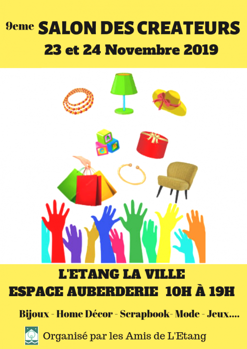 SALON DES CREATEURS L'Etang la Ville (78) 23 et 24 novembre 2019
