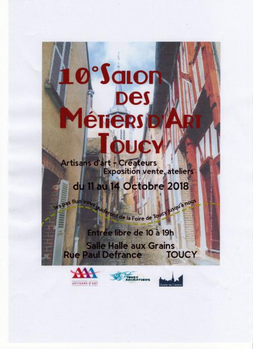 10ème Salon des Métiers d'Art de Toucy (Yonne)