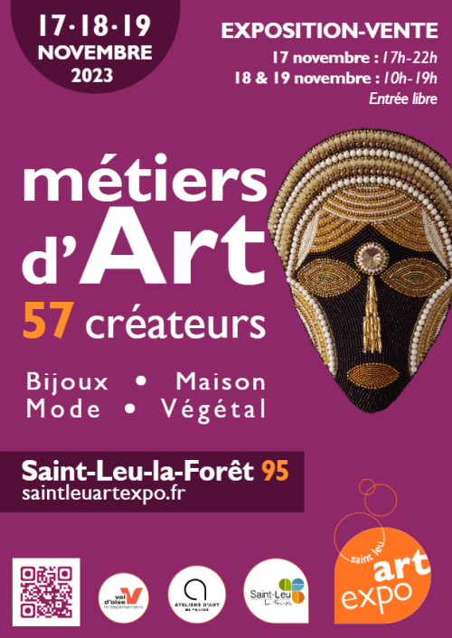 METIERS D'ART DE SAINT LEU  17 au 19 novembre