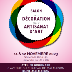 Rueil Malmaison  Salon de la décoration et de l'Artisanat d'Art