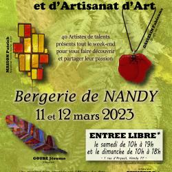 Marche des arts de Nandy (77) les 11 et 12 mars 